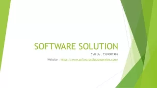 software solution