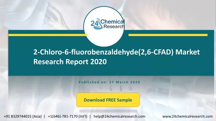 2 chloro 6 fluorobenzaldehyde 2 6 cfad market