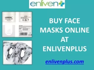 buy face masks online at enlivenplus