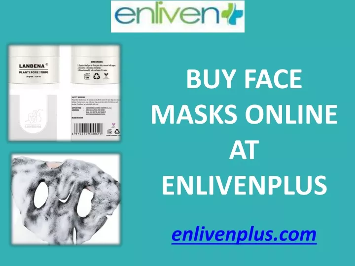 buy face masks online at enlivenplus