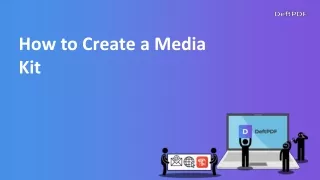 how to create a media kit