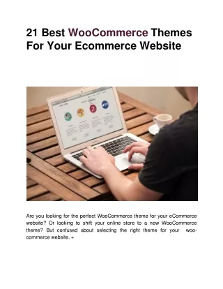 21 best woocommerce themes for your ecommerce website