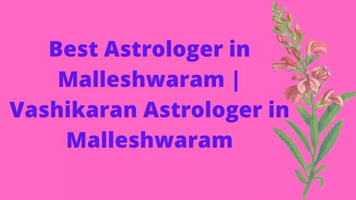 best astrologer in malleshwaram vashikaran
