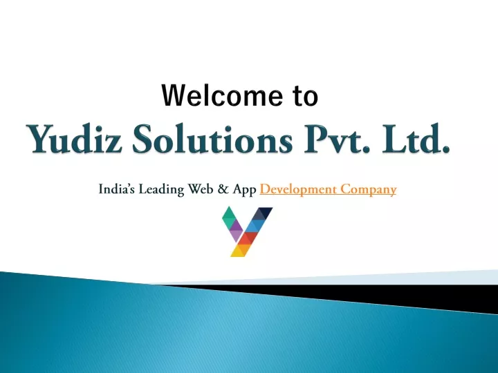 welcome to yudiz solutions pvt ltd
