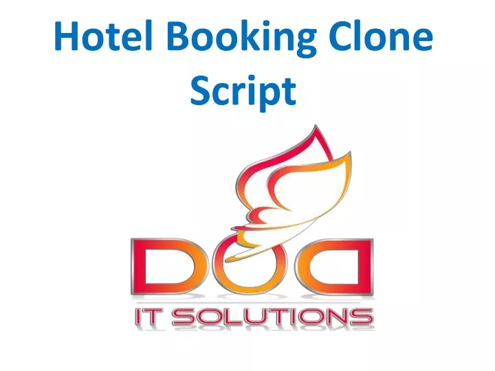 hotel booking clone script