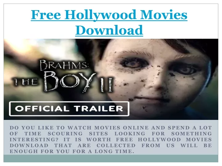 free hollywood movies download