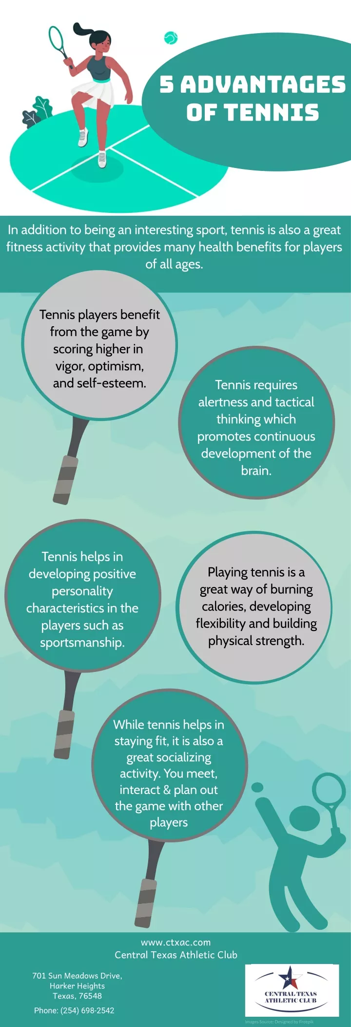 5 advantages of tennis