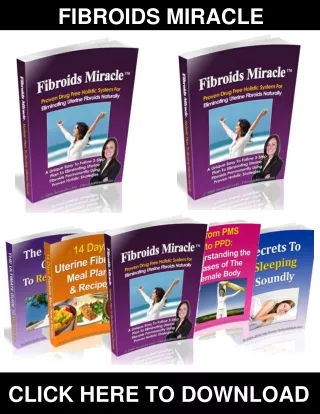 Fibroids Miracle PDF, eBook by Amanda Leto