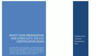 boost your preparation for citrix