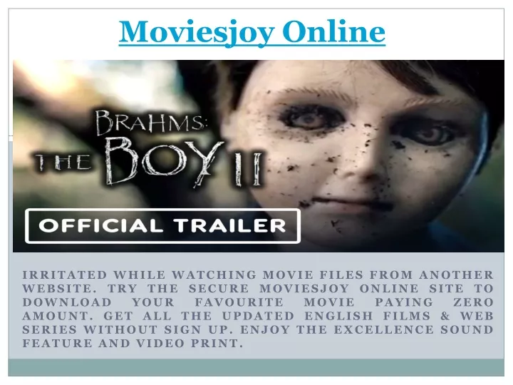 moviesjoy online