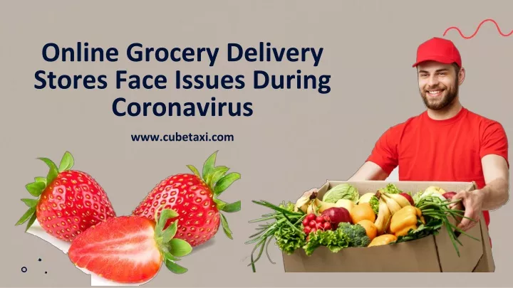 online grocery delivery stores face issues during coronavirus