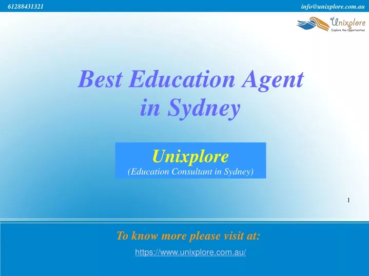 best education agent in sydney