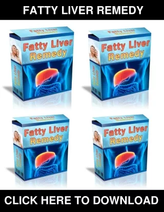 fatty liver remedy