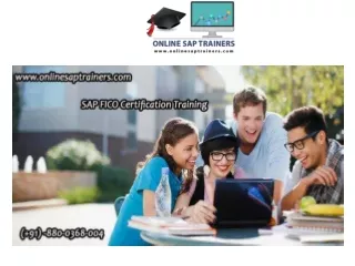 SAP FICO Certification Training