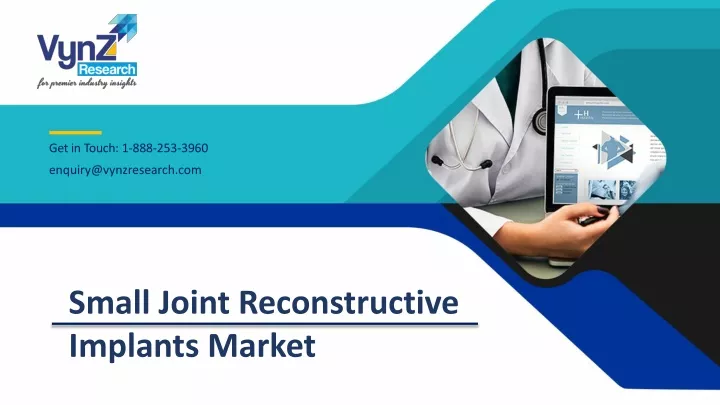 small joint reconstructive implants market