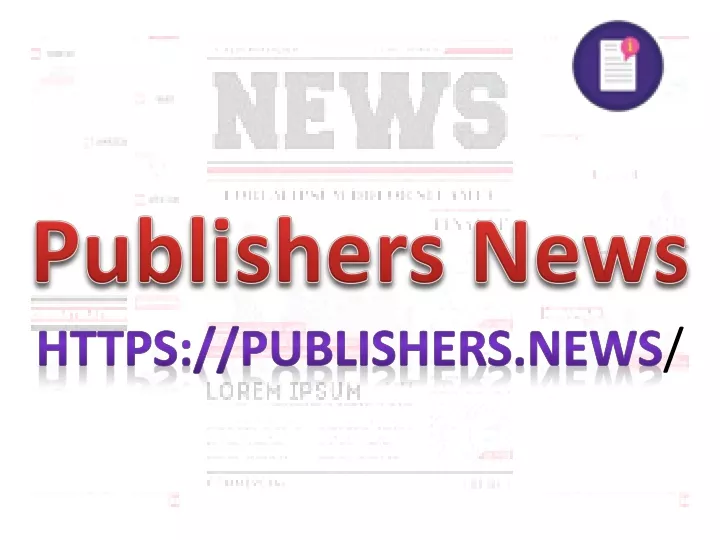 publishers news