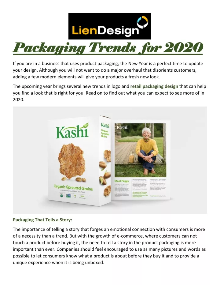 packaging trends packaging trends for 2020