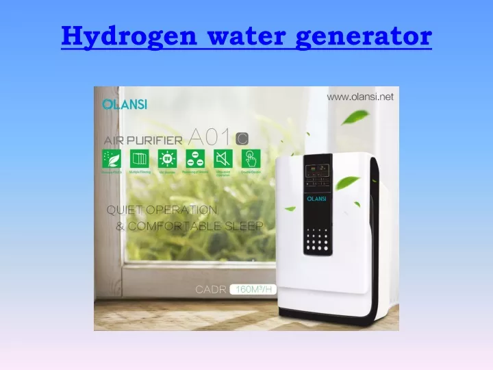 hydrogen water generator