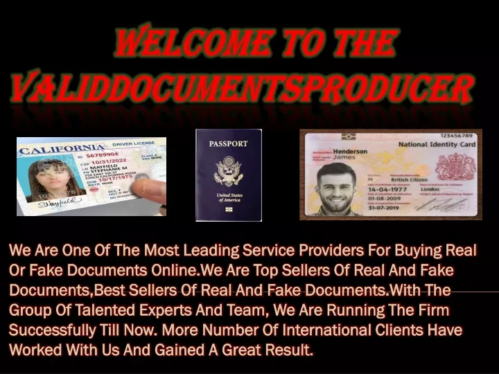 welcome to the validdocumentsproducer