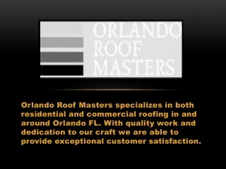 Roof Repair Orlando-orlandoroofmasters