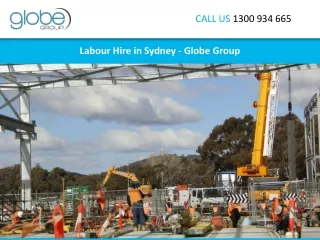 Labour Hire in Sydney - Globe Group