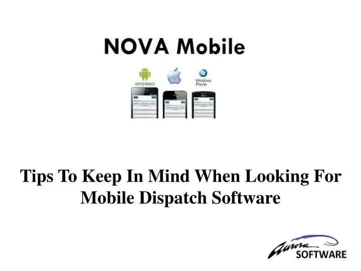 tips to keep in mind when looking for mobile