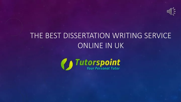 the best dissertation writing service online in uk