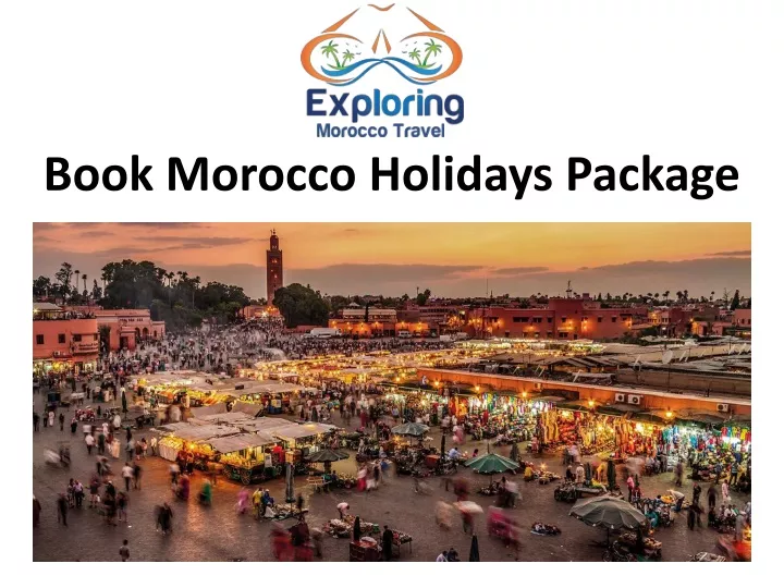 book morocco holidays package