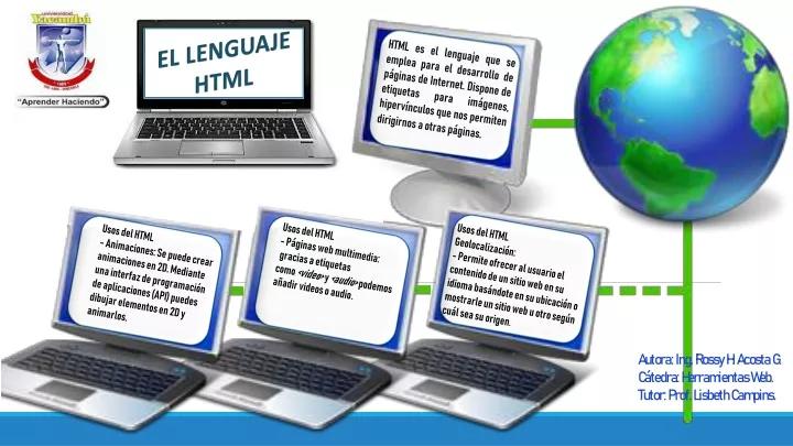 html es el lenguaje que se emplea para