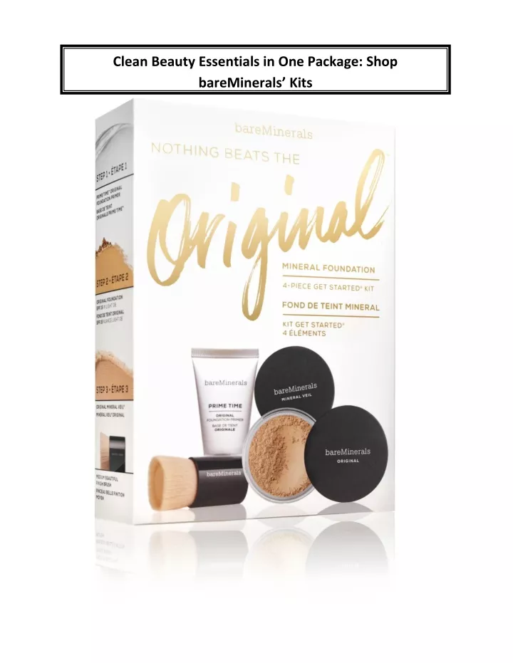 clean beauty essentials in one package shop