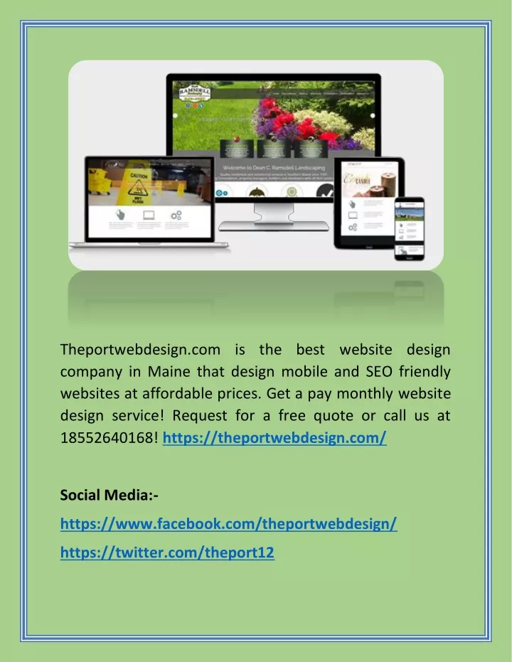 theportwebdesign com is the best website design