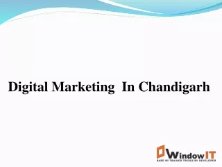 Digital Marketing in Chandigarh