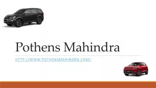 Mahindra Car Showroom in Ernakulam