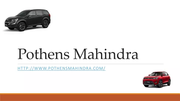 pothens mahindra