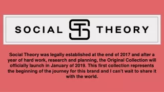 social theory was legally established
