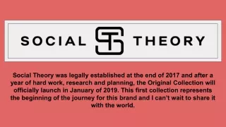 social theory was legally established