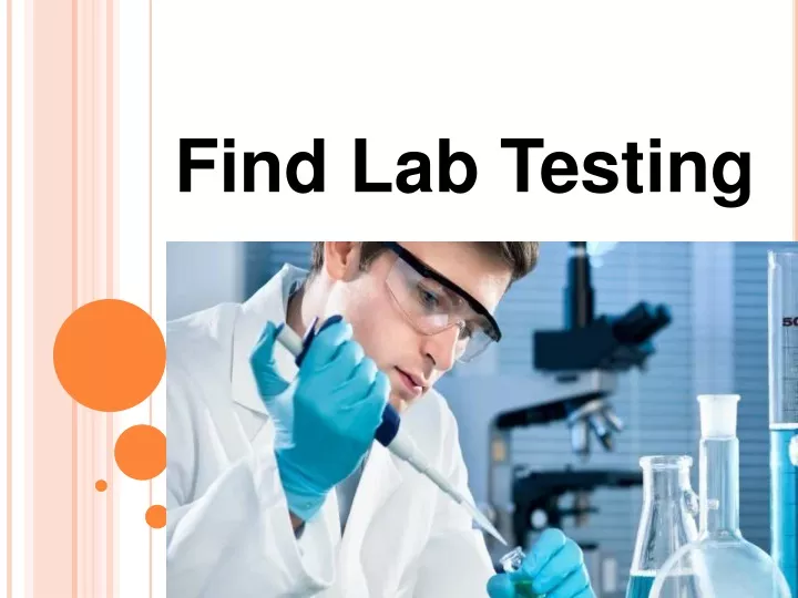 find lab testing