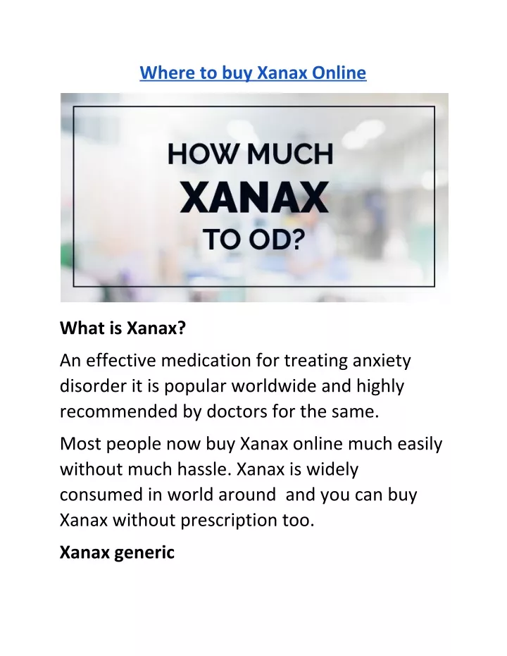 where to buy xanax online