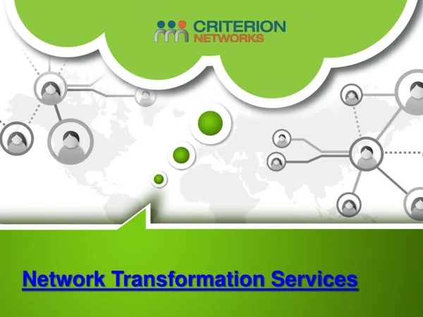 network transformation services