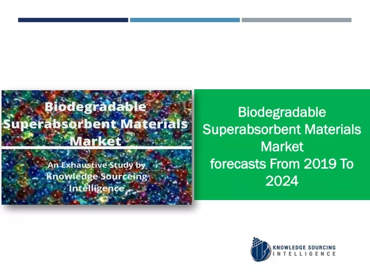 biodegradable biodegradable superabsorbent