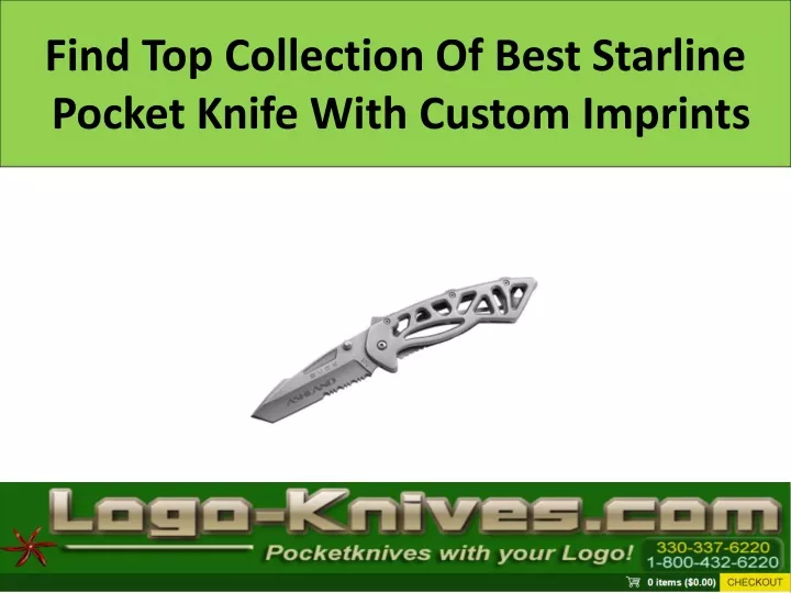 find top collection of best starline pocket knife with custom imprints
