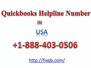 QuickBooks Helpline Number  1(888)403-0506 @ QuickBooks Support Phone Number