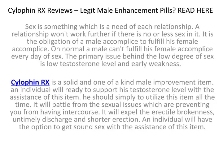 cylophin rx reviews legit male enhancement pills read here