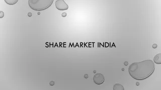 Share Market India