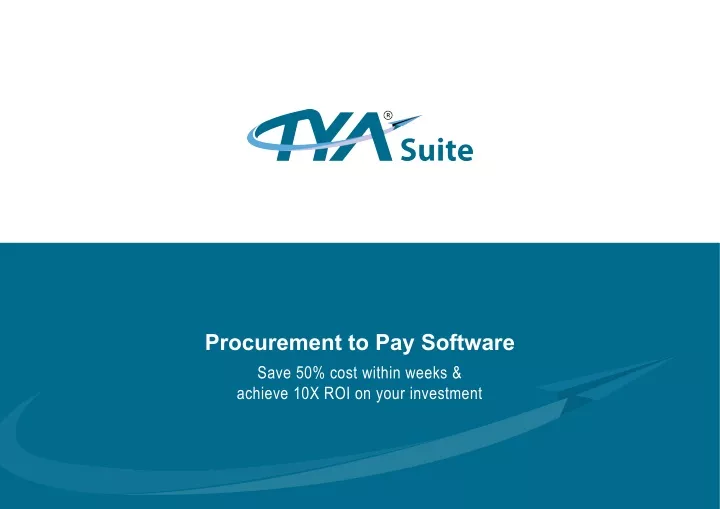 procurement to pay software save 50 cost within