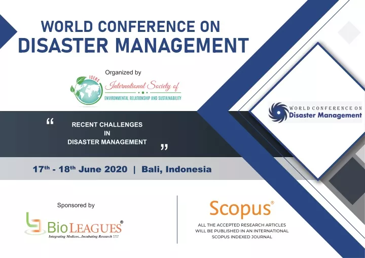 world conference on disaster management
