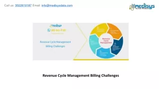 revenue cycle management billing challenges
