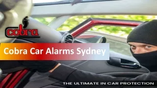 cobra car alarms sydney