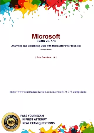 microsoft exam 70 778