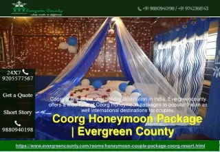 Coorg Honeymoon Packages | Evergreencounty